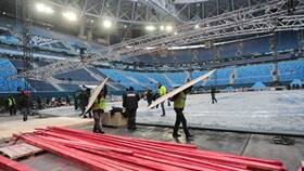 Что сейчас происходит на Газпром Арене в Терволина