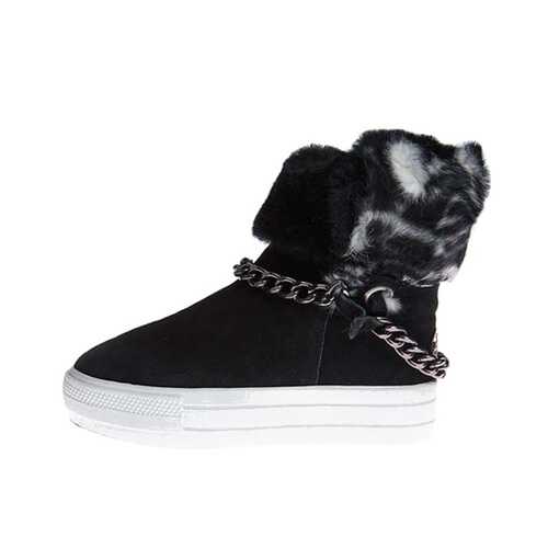 Угги Shepherd's Life Olympic Black Suede черная замша в Терволина