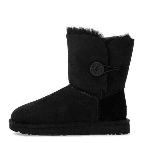 Угги женские UGG Bailey Button II черные 5 US в Терволина